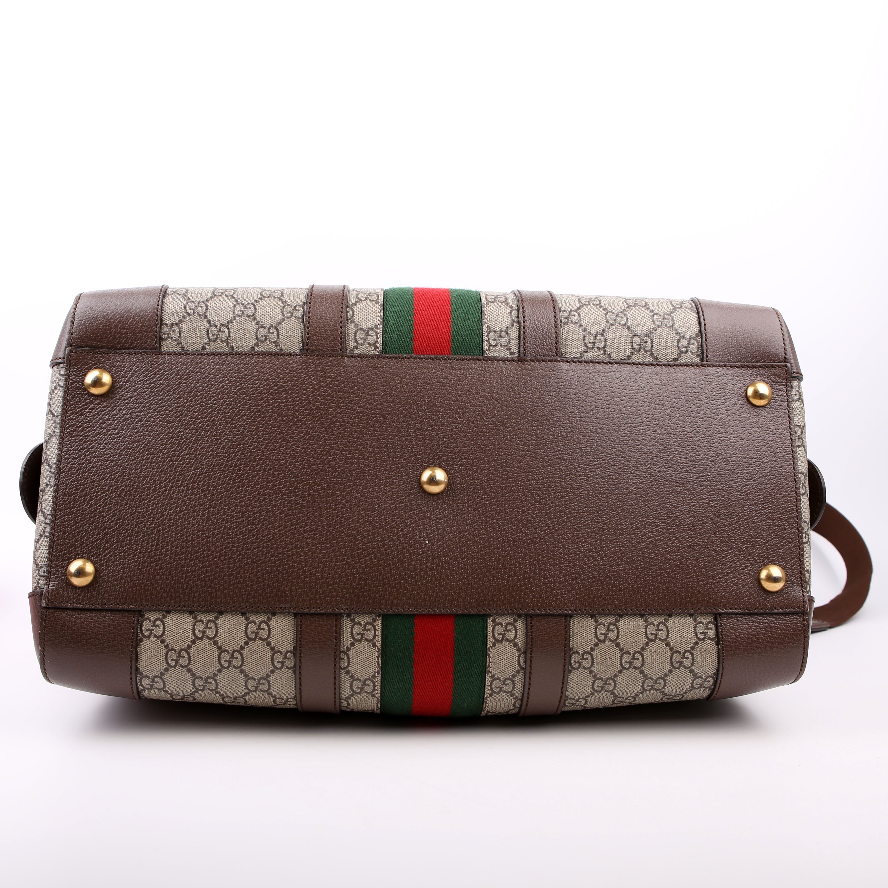 Gucci 724642 Savoy Medium Duffle Brown