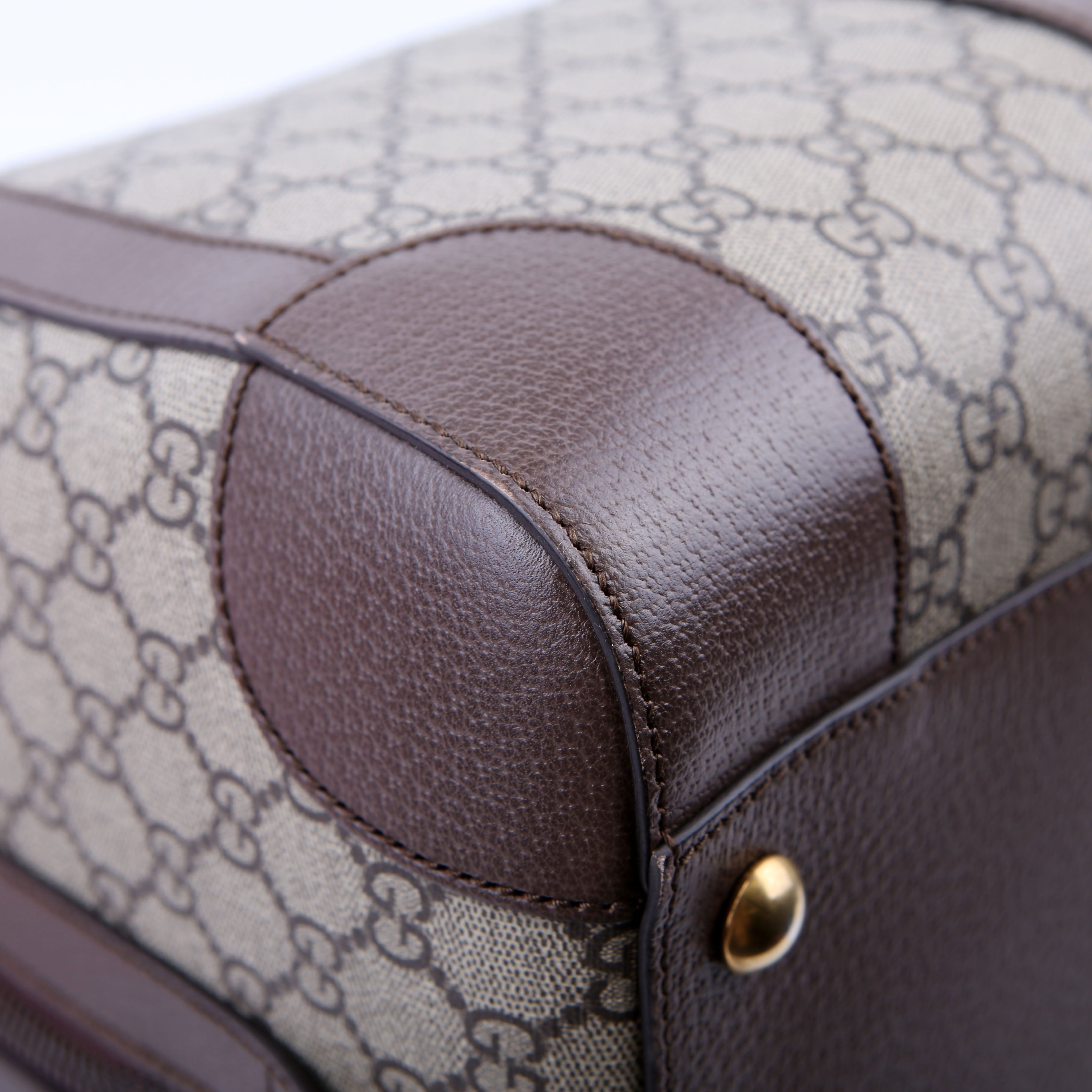 Gucci 724642 Savoy Medium Duffle Brown
