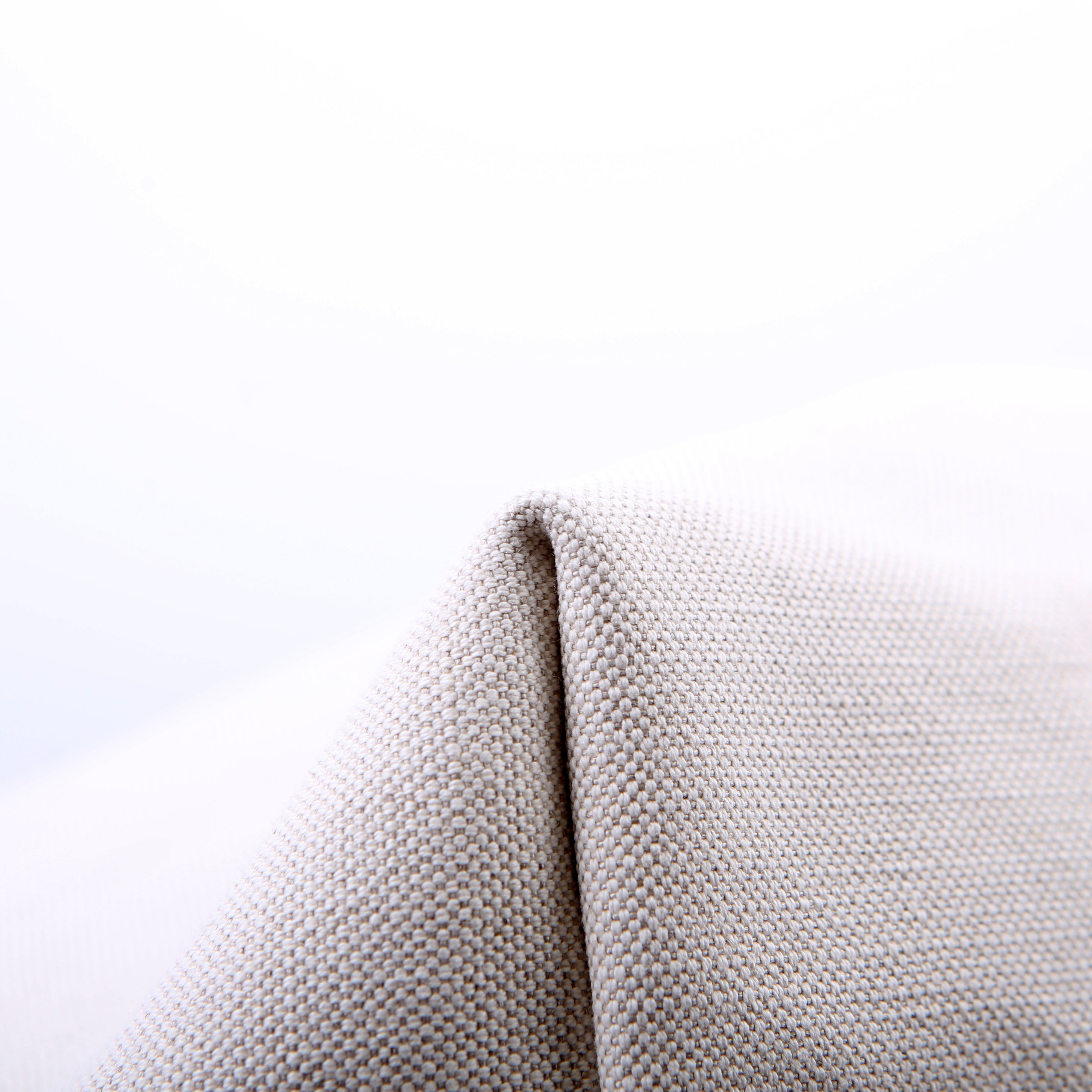 SAINT LAURENT Rive Gauche Canvas Maxi Tote White/Black