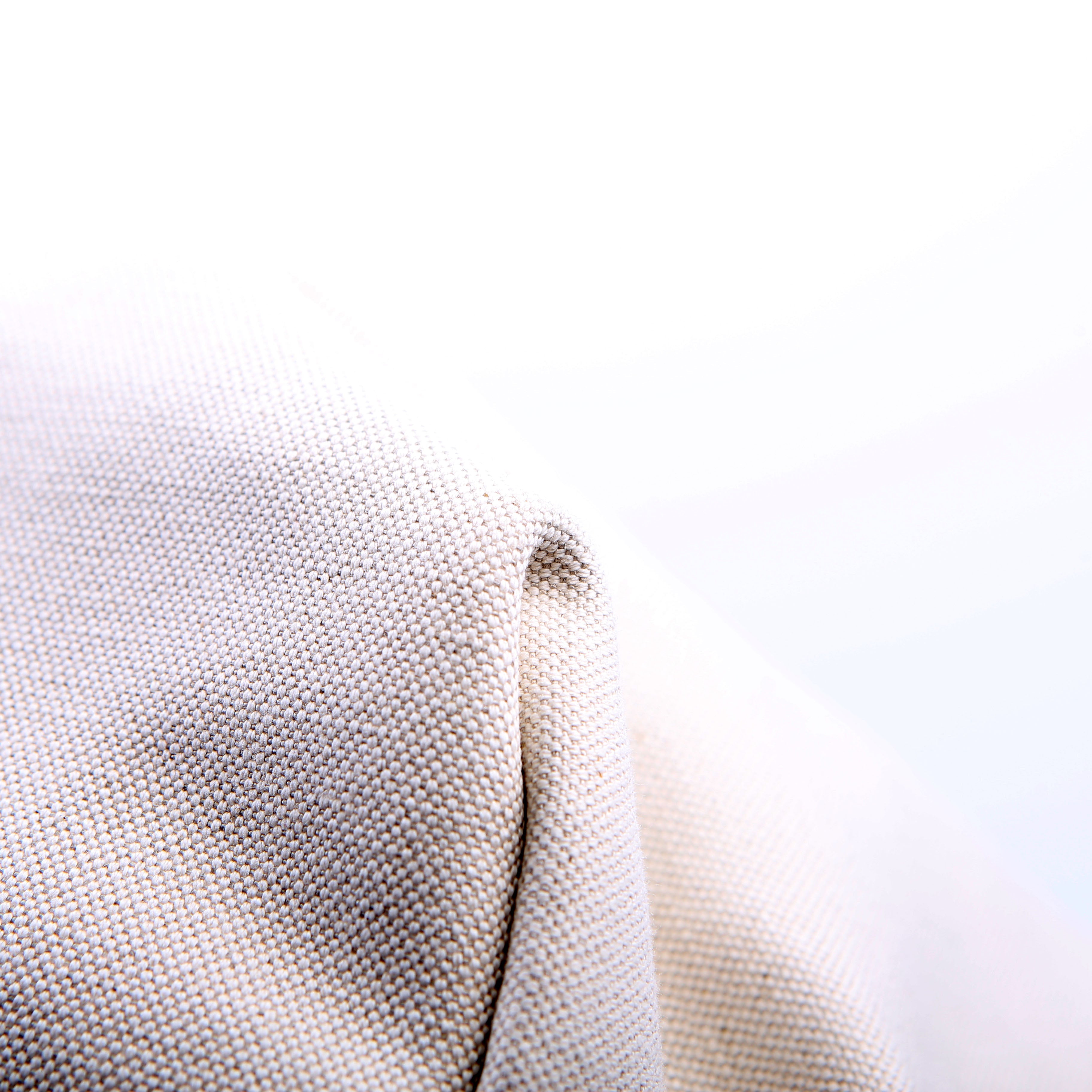 SAINT LAURENT Rive Gauche Canvas Maxi Tote White/Black