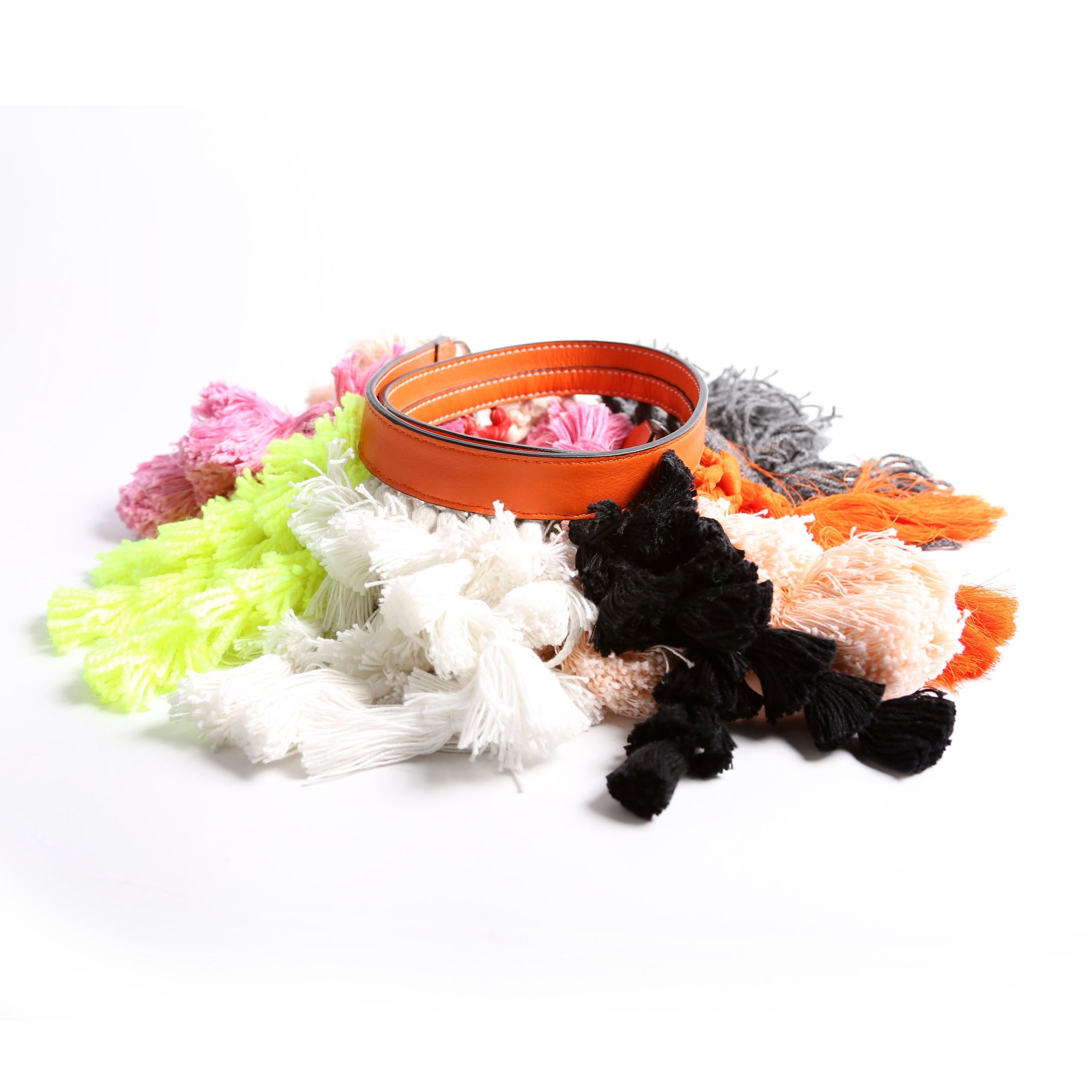 Pompoms Strap Multicolor
