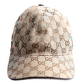 200035 GG Canvas Web Cap Size Medium
