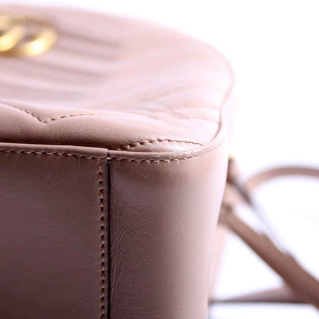 Gucci 476671 Marmont Backpack Tan