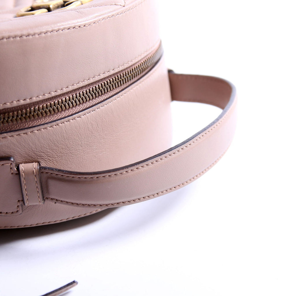 Gucci 476671 Marmont Backpack Tan