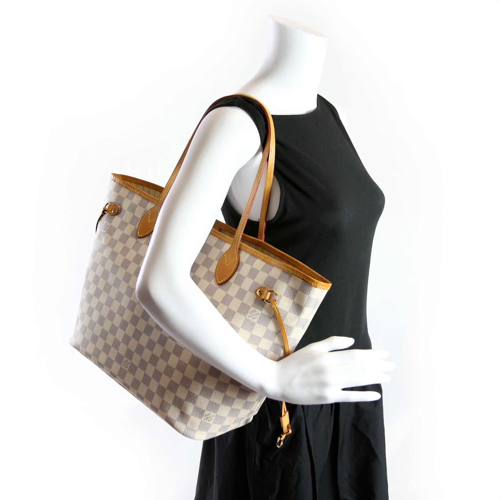 Neverfull With Wallet MM Azur