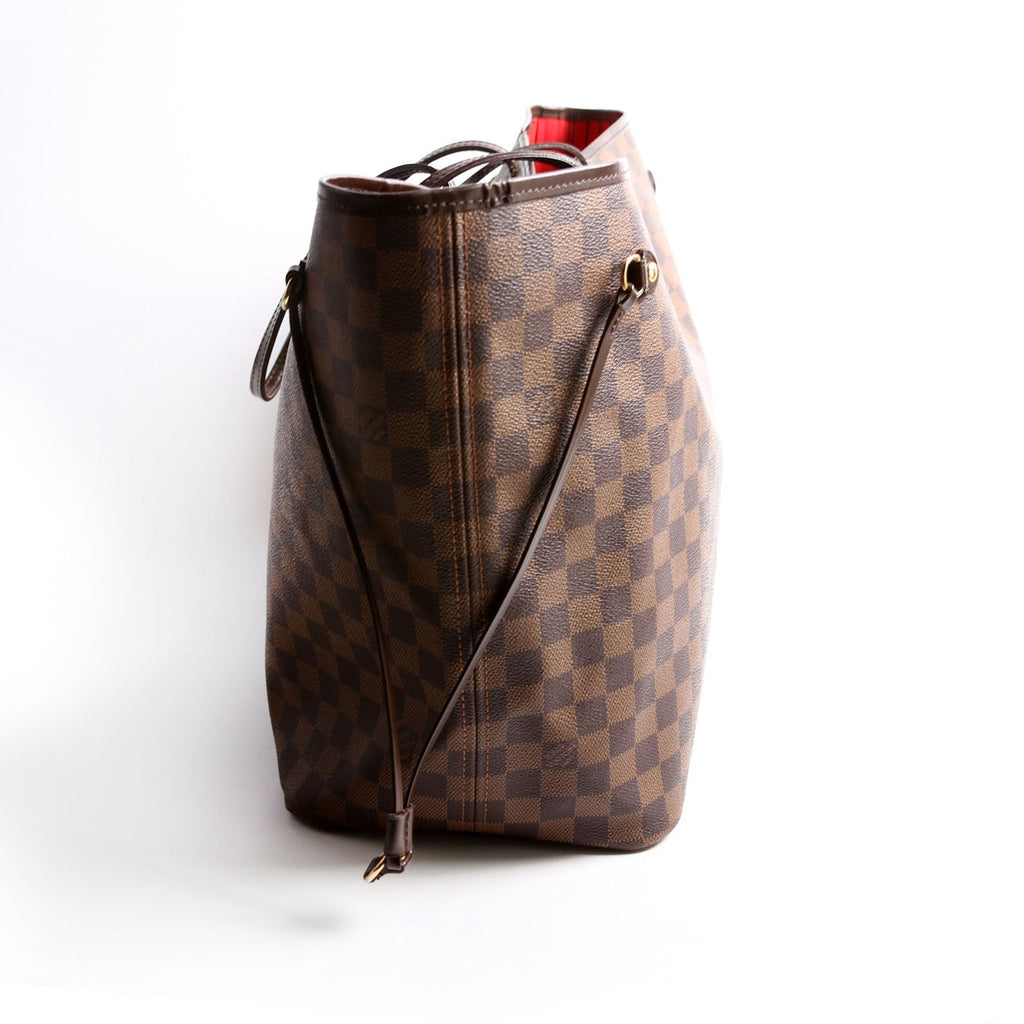 Neverfull GM Damier Ebene Red