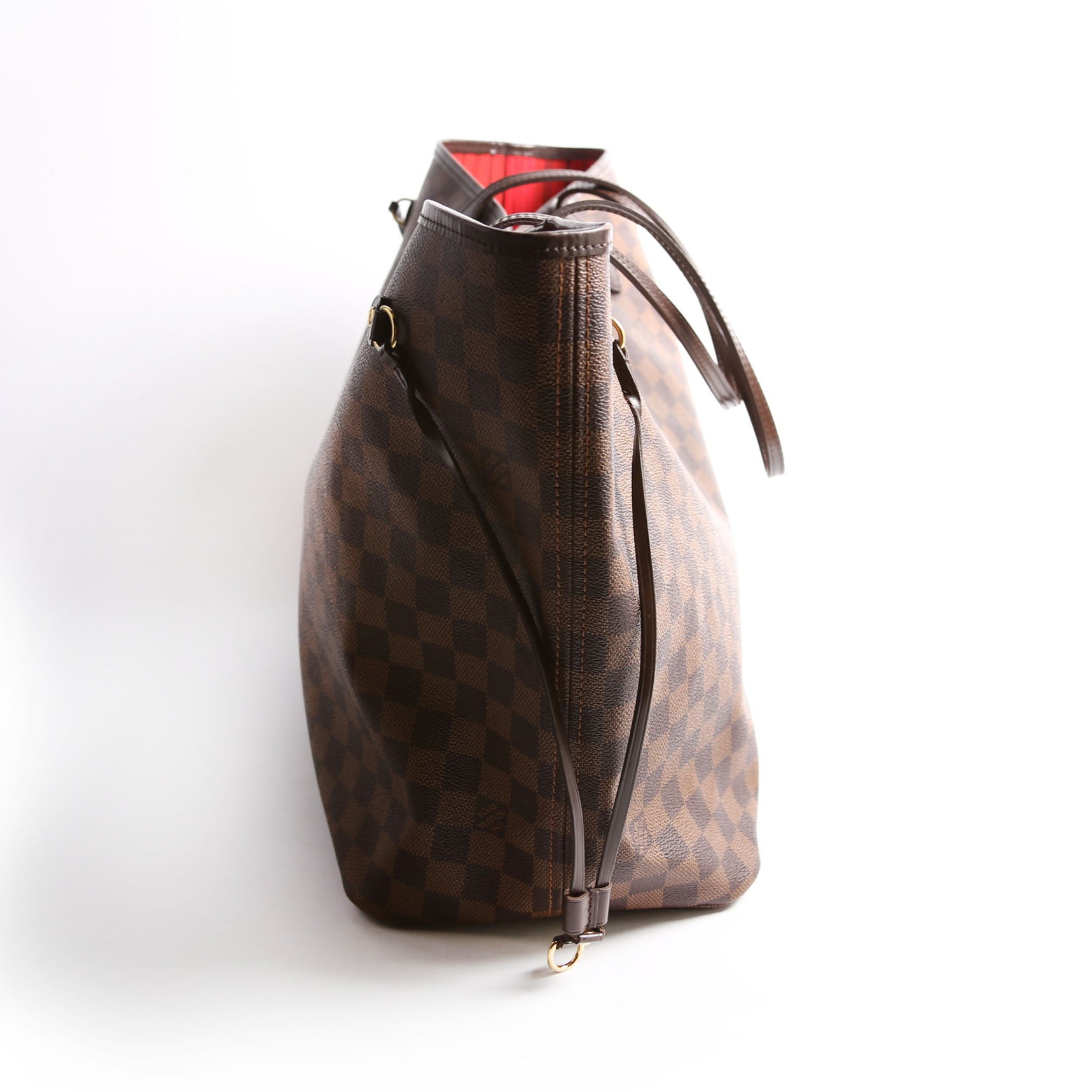Neverfull GM Damier Ebene Red