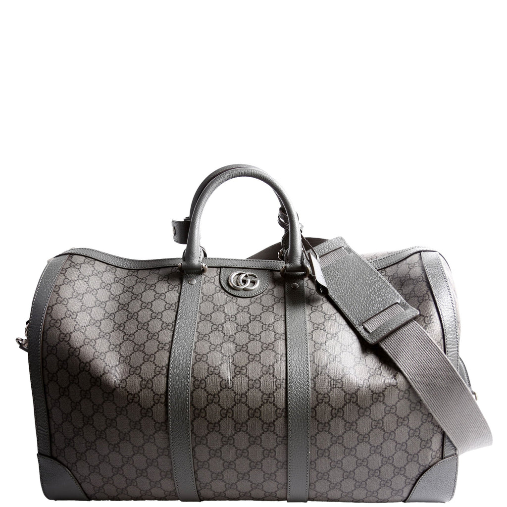 Gucci 724612 Savoy Large Duffle Bag Grey