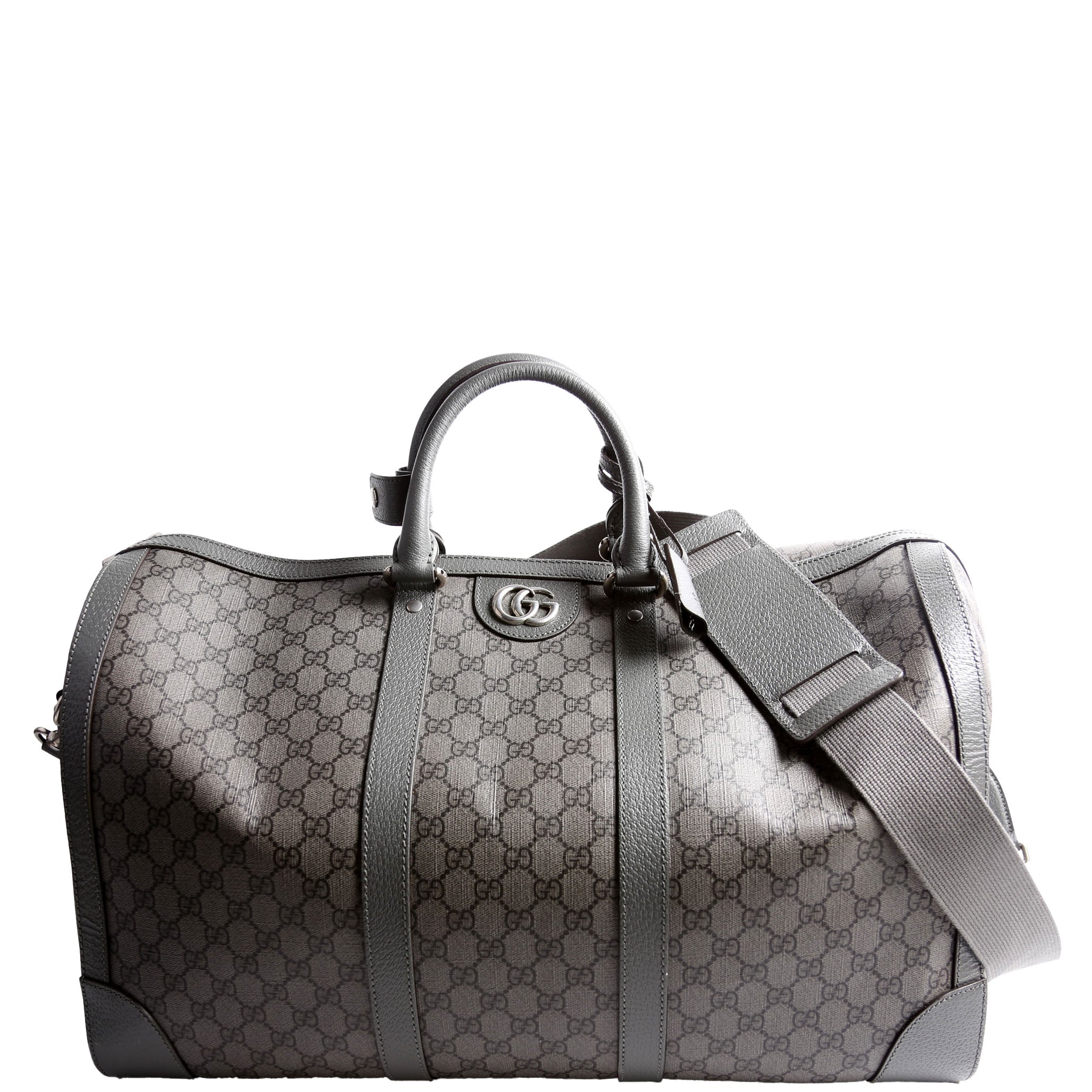 Gucci 724612 Savoy Large Duffle Bag Grey