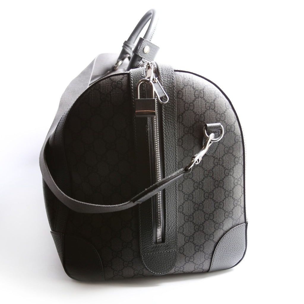 Gucci 724612 Savoy Large Duffle Bag Grey