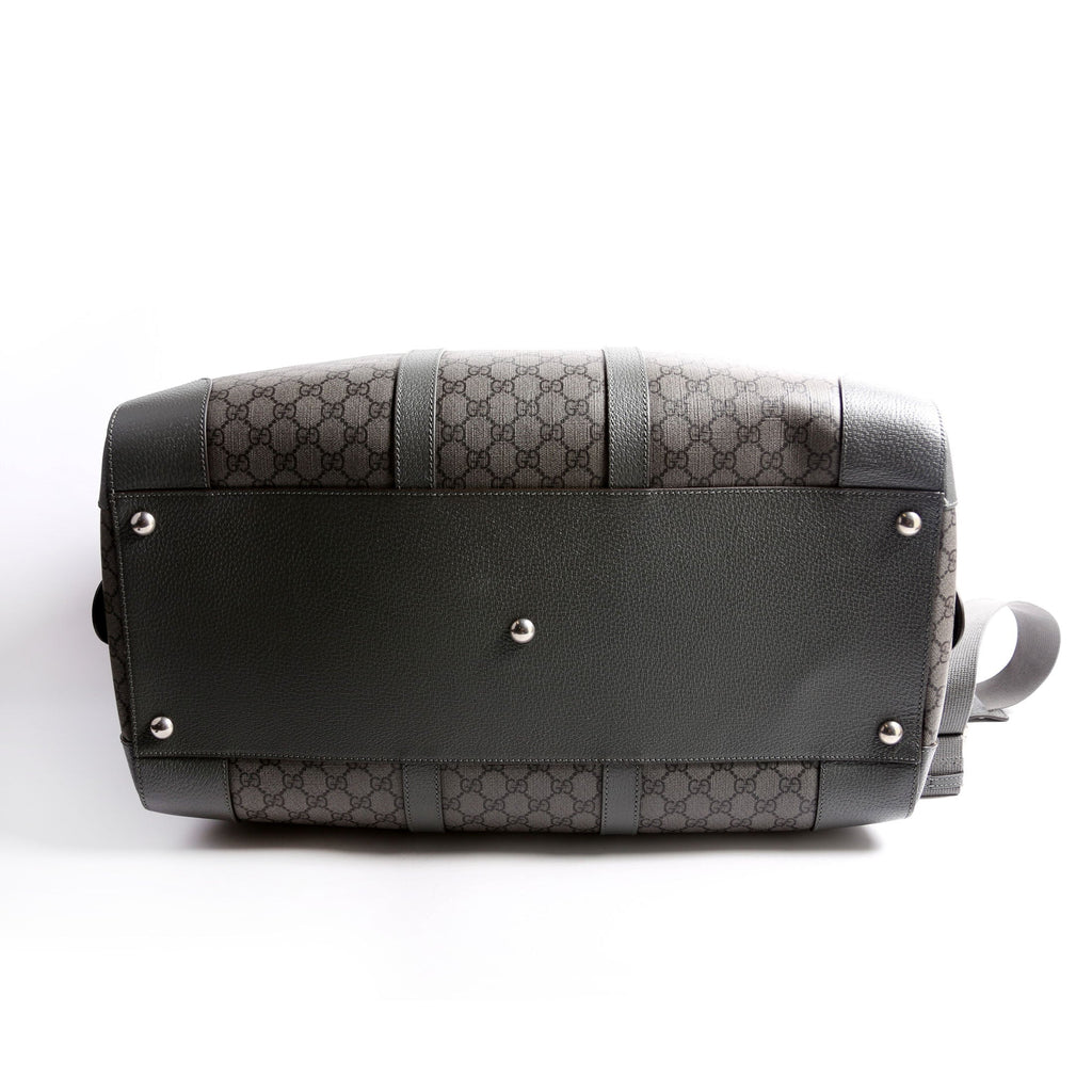 Gucci 724612 Savoy Large Duffle Bag Grey
