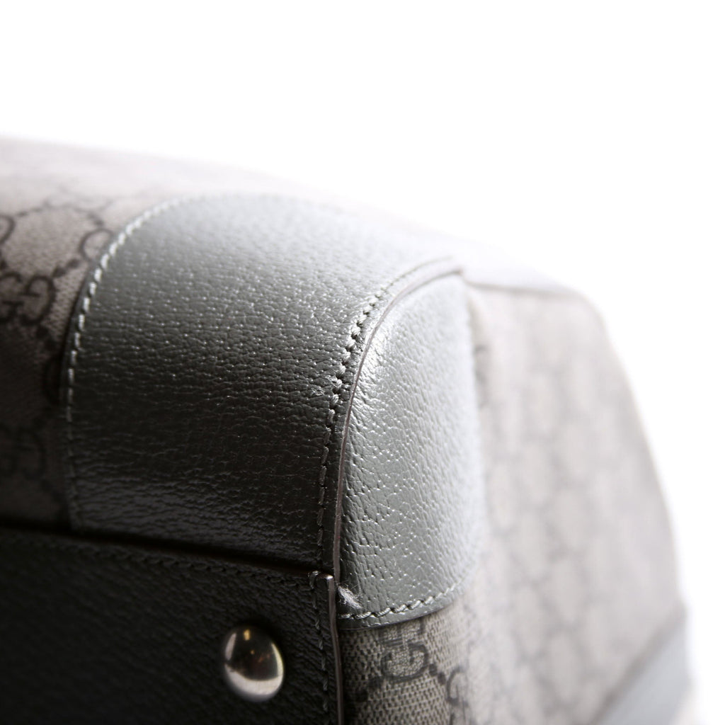 Gucci 724612 Savoy Large Duffle Bag Grey