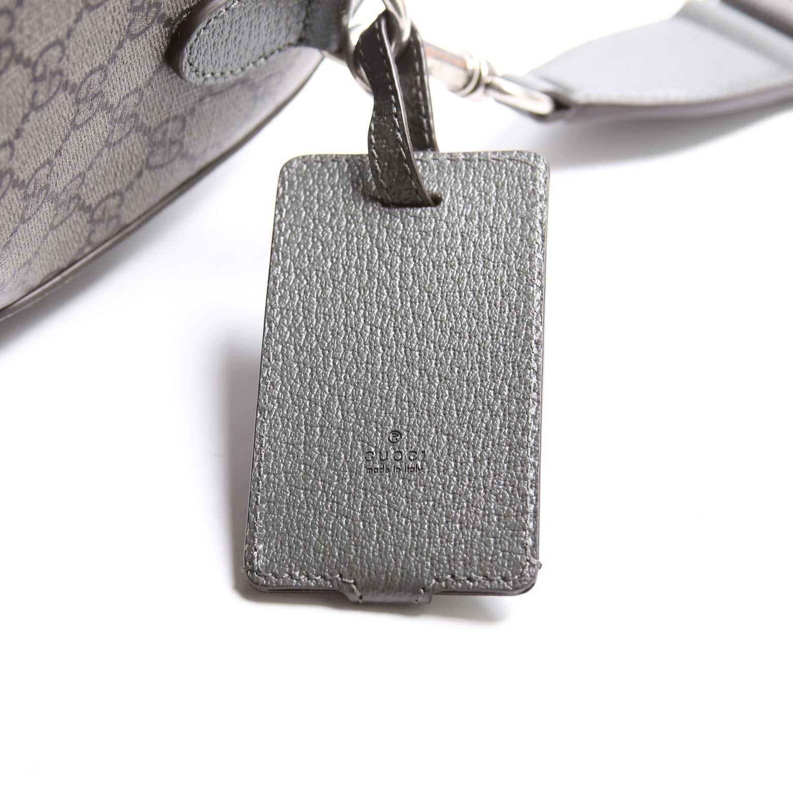 Gucci 724612 Savoy Large Duffle Bag Grey