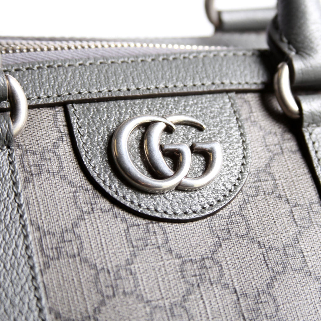 Gucci 724612 Savoy Large Duffle Bag Grey