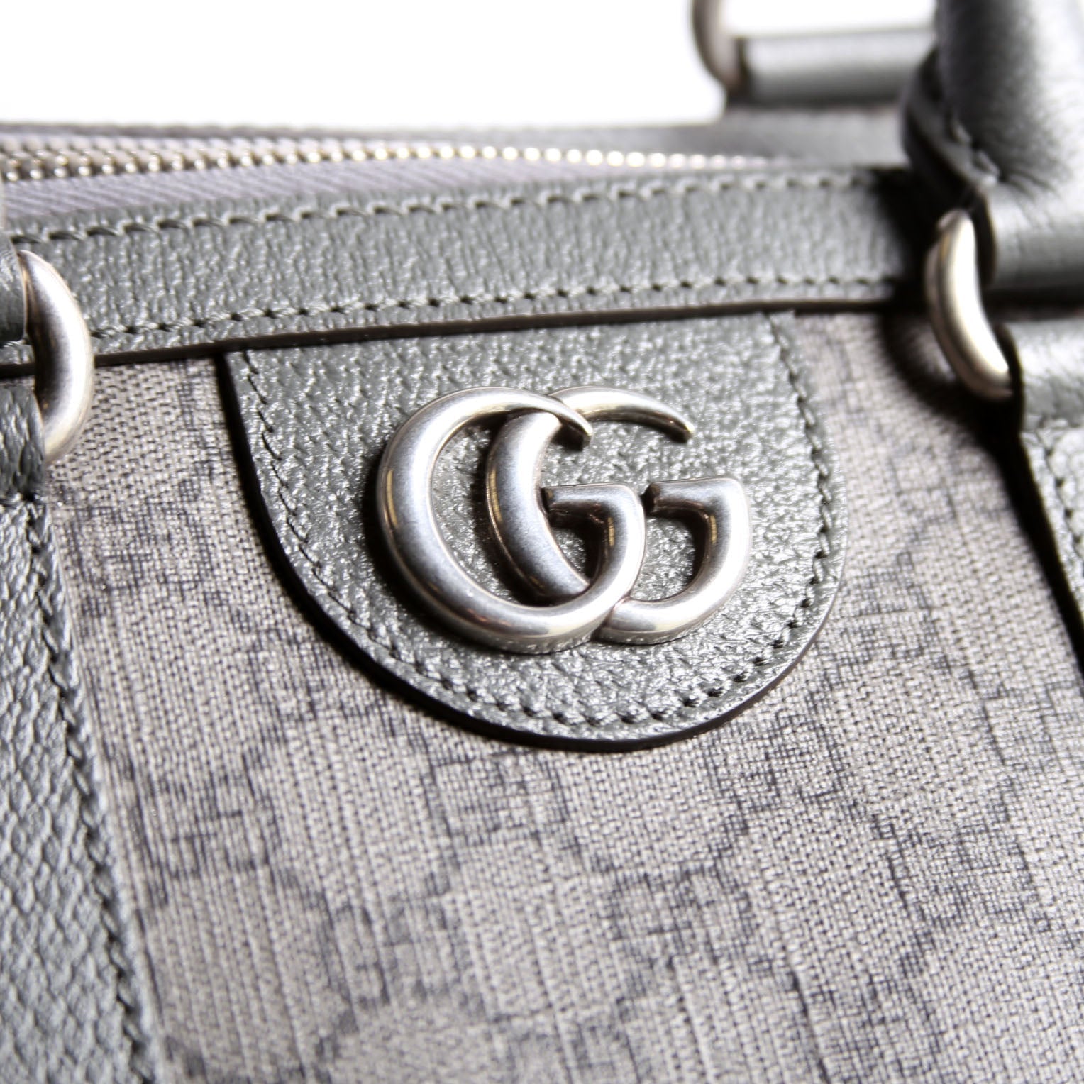 Gucci 724612 Savoy Large Duffle Bag Grey