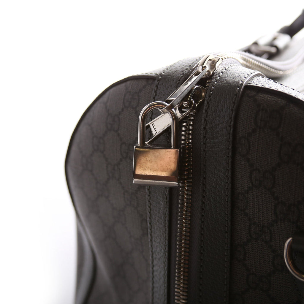 Gucci 724612 Savoy Large Duffle Bag Grey