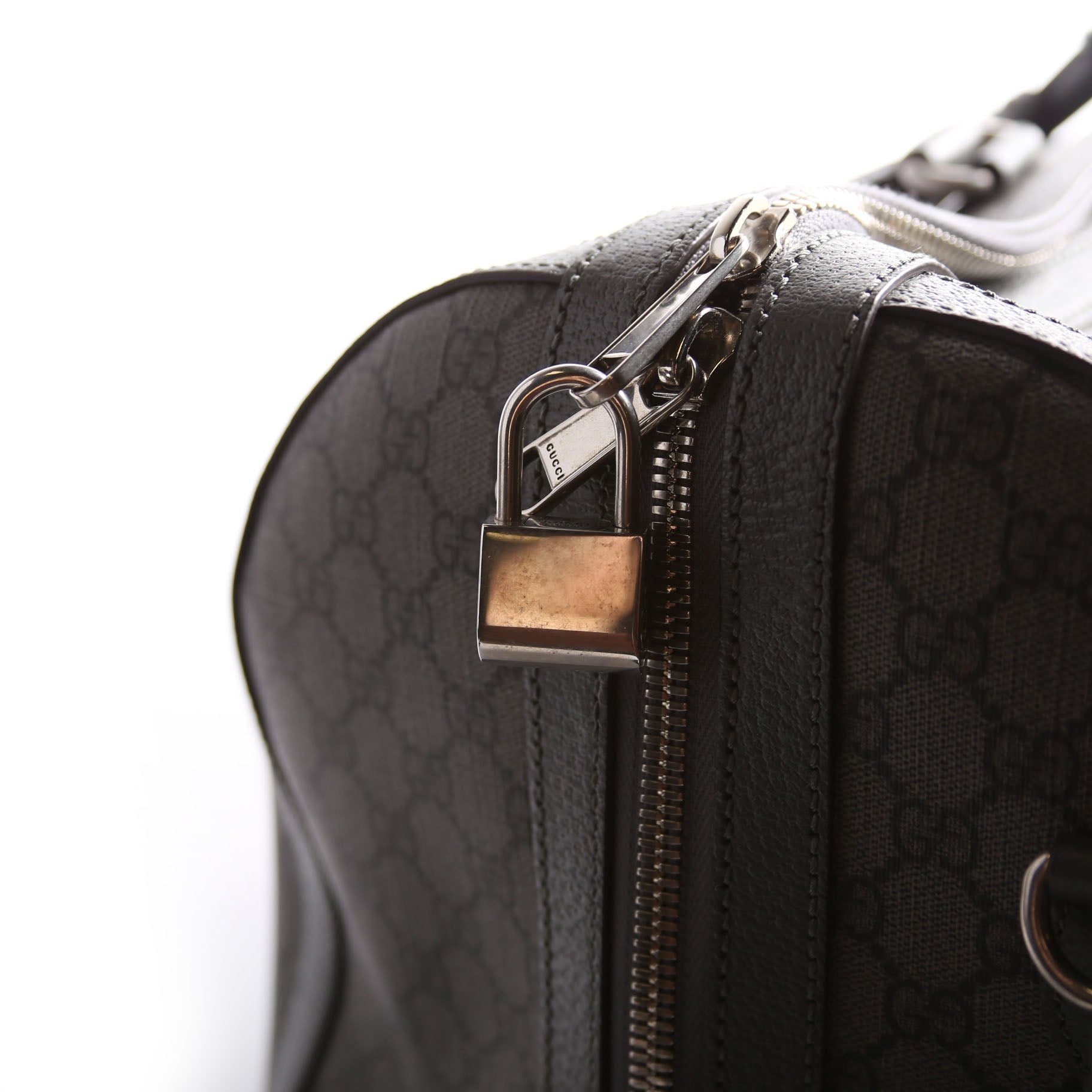 Gucci 724612 Savoy Large Duffle Bag Grey