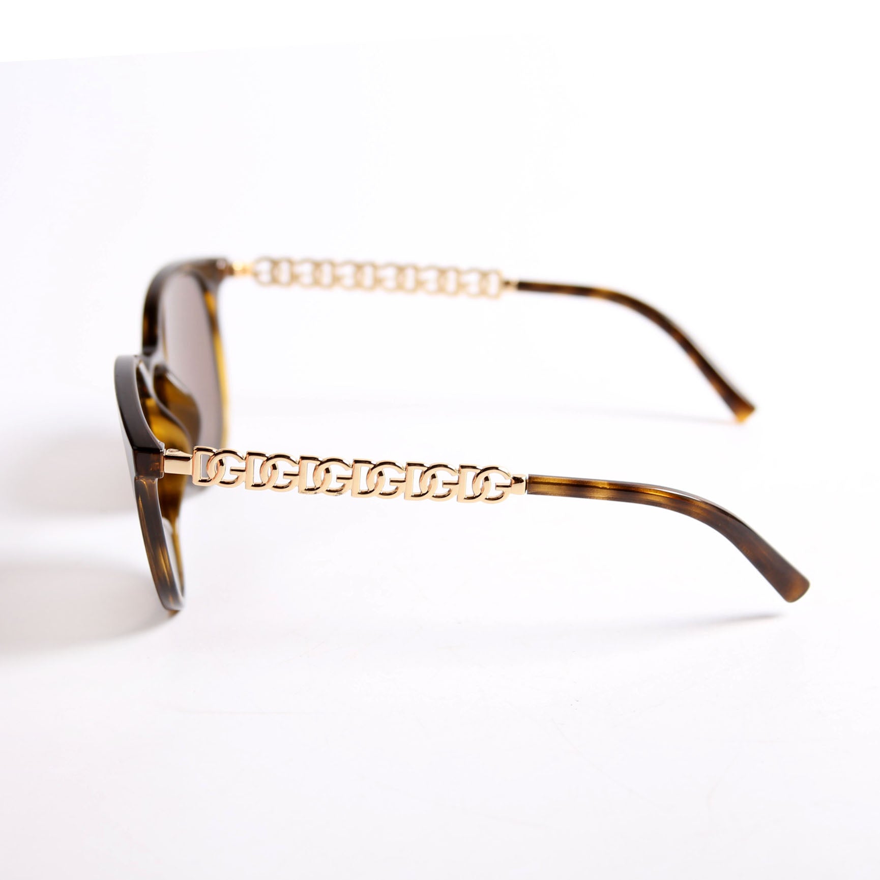 DG6189 Logo Sunglasses Brown/Gold