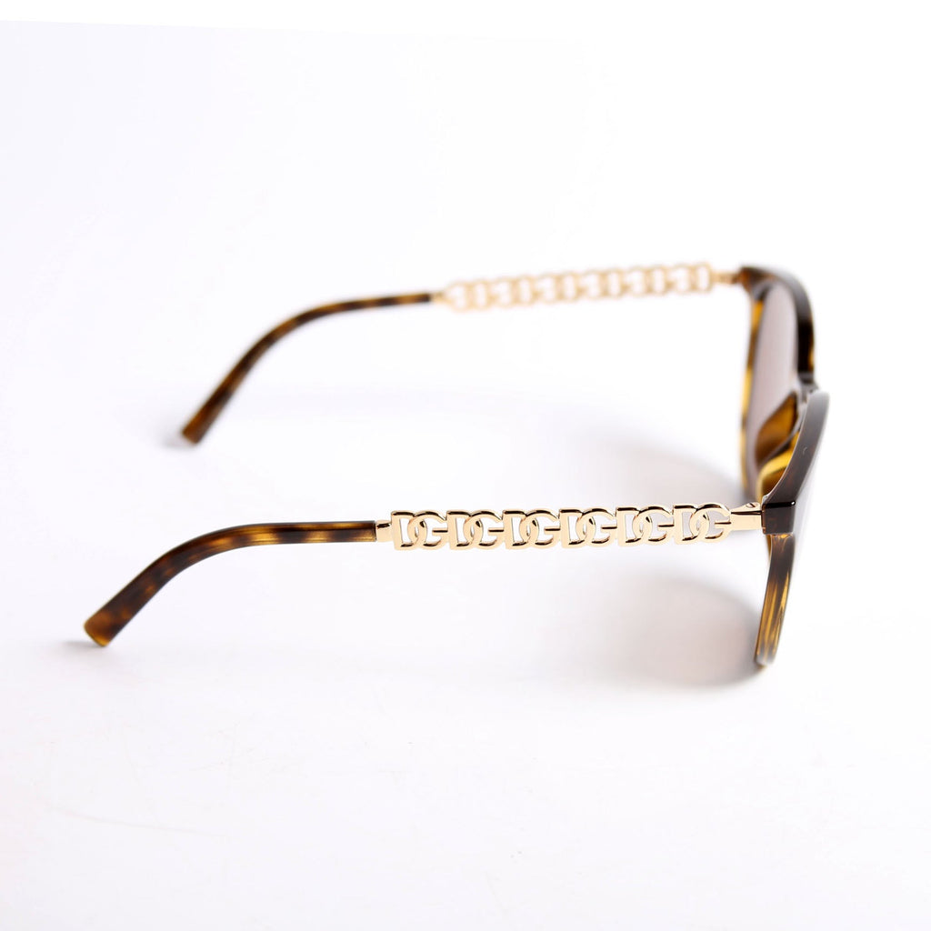 DG6189 Logo Sunglasses Brown/Gold