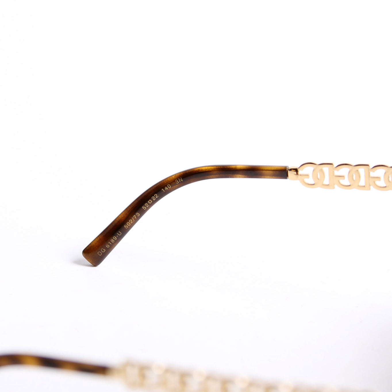 DG6189 Logo Sunglasses Brown/Gold