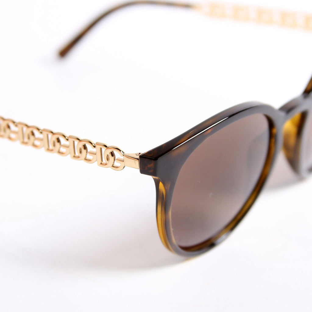 DG6189 Logo Sunglasses Brown/Gold