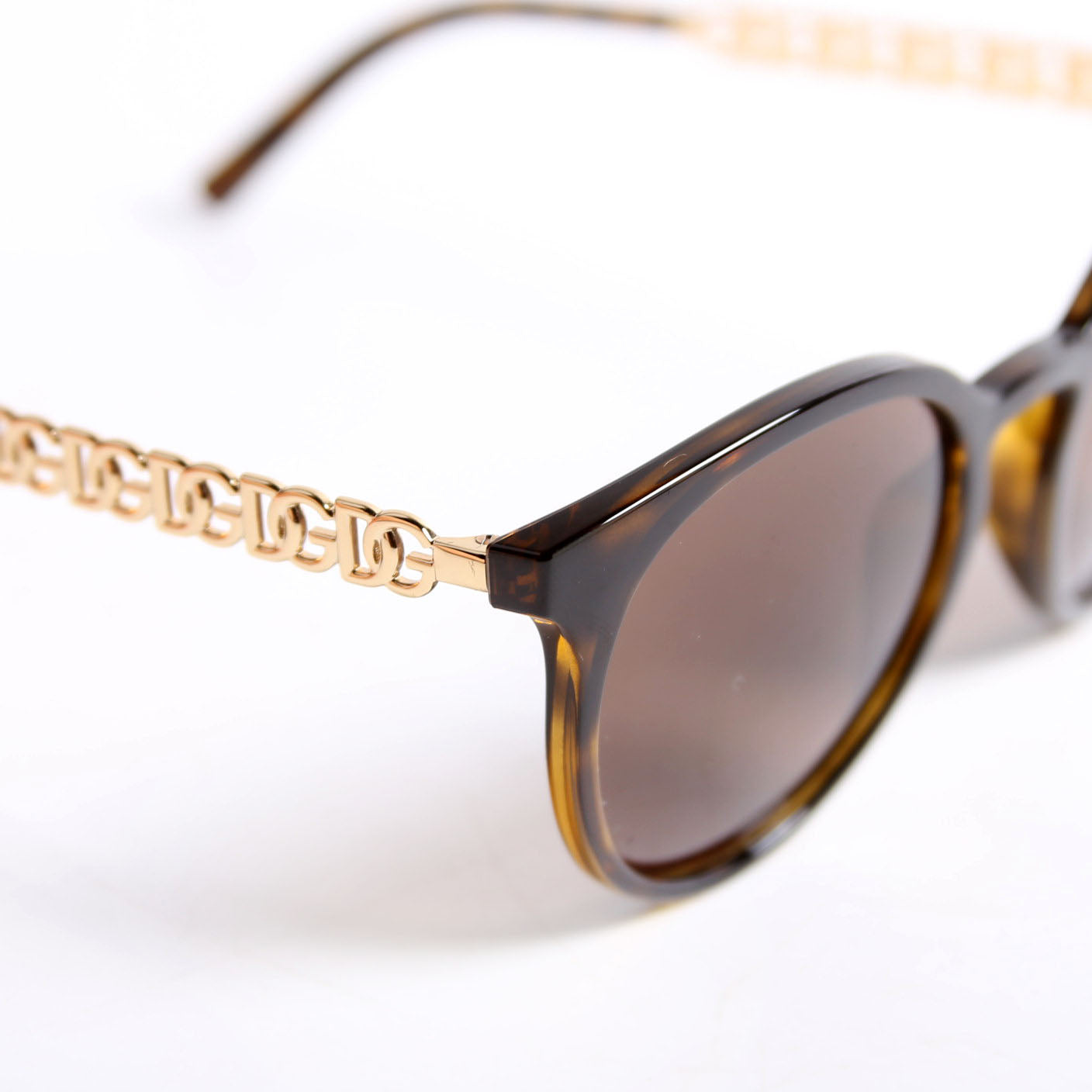 DG6189 Logo Sunglasses Brown/Gold