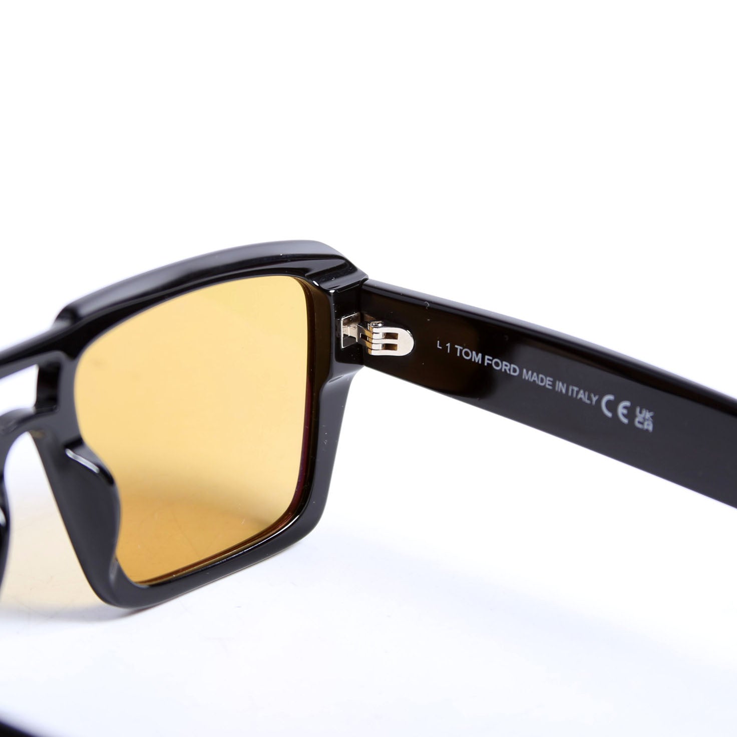 TF1153 Redford Sunglasses Black/Yellow