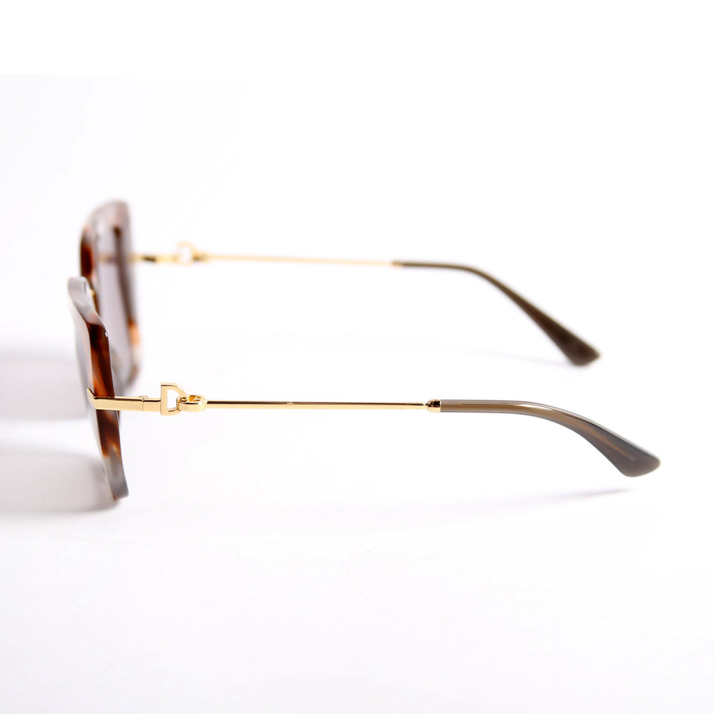 DG4474 Butterfly Sunglasses Brown