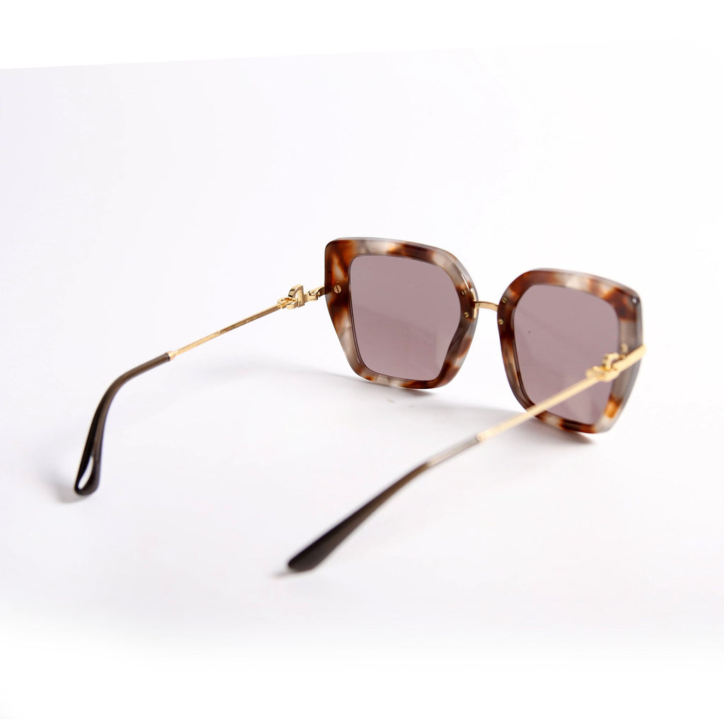 DG4474 Butterfly Sunglasses Brown