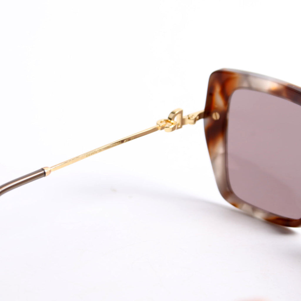 DG4474 Butterfly Sunglasses Brown