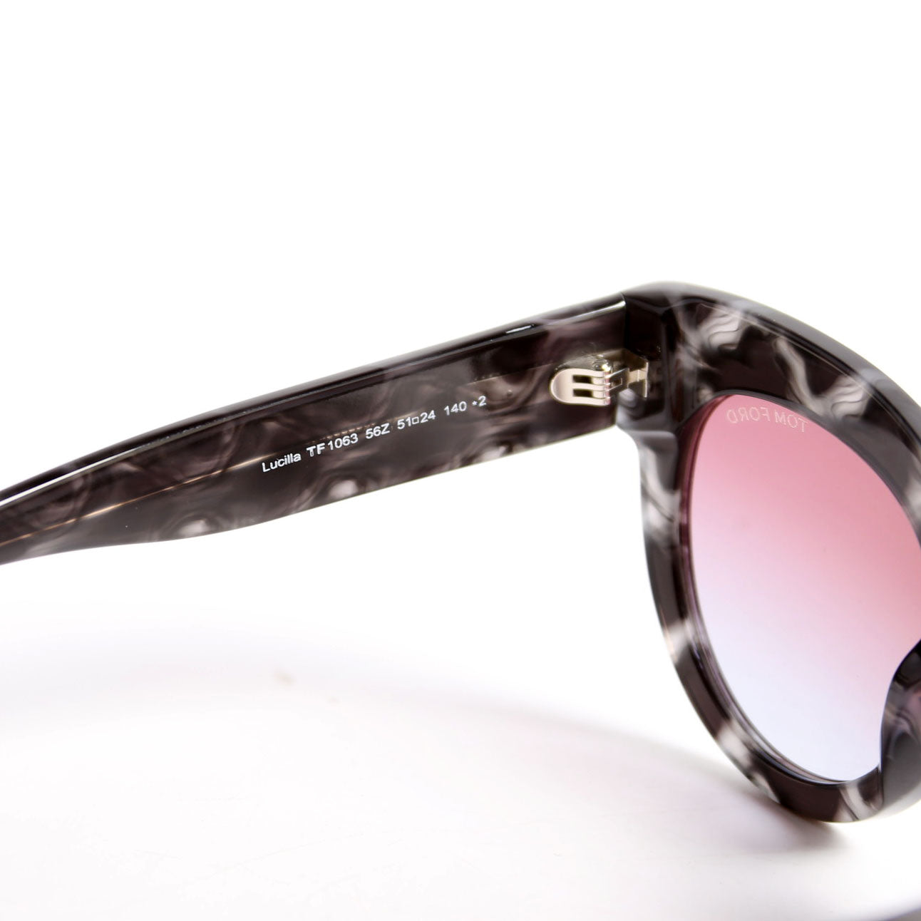 Lucilla TF1063 Cat Eye Sunglasses Black