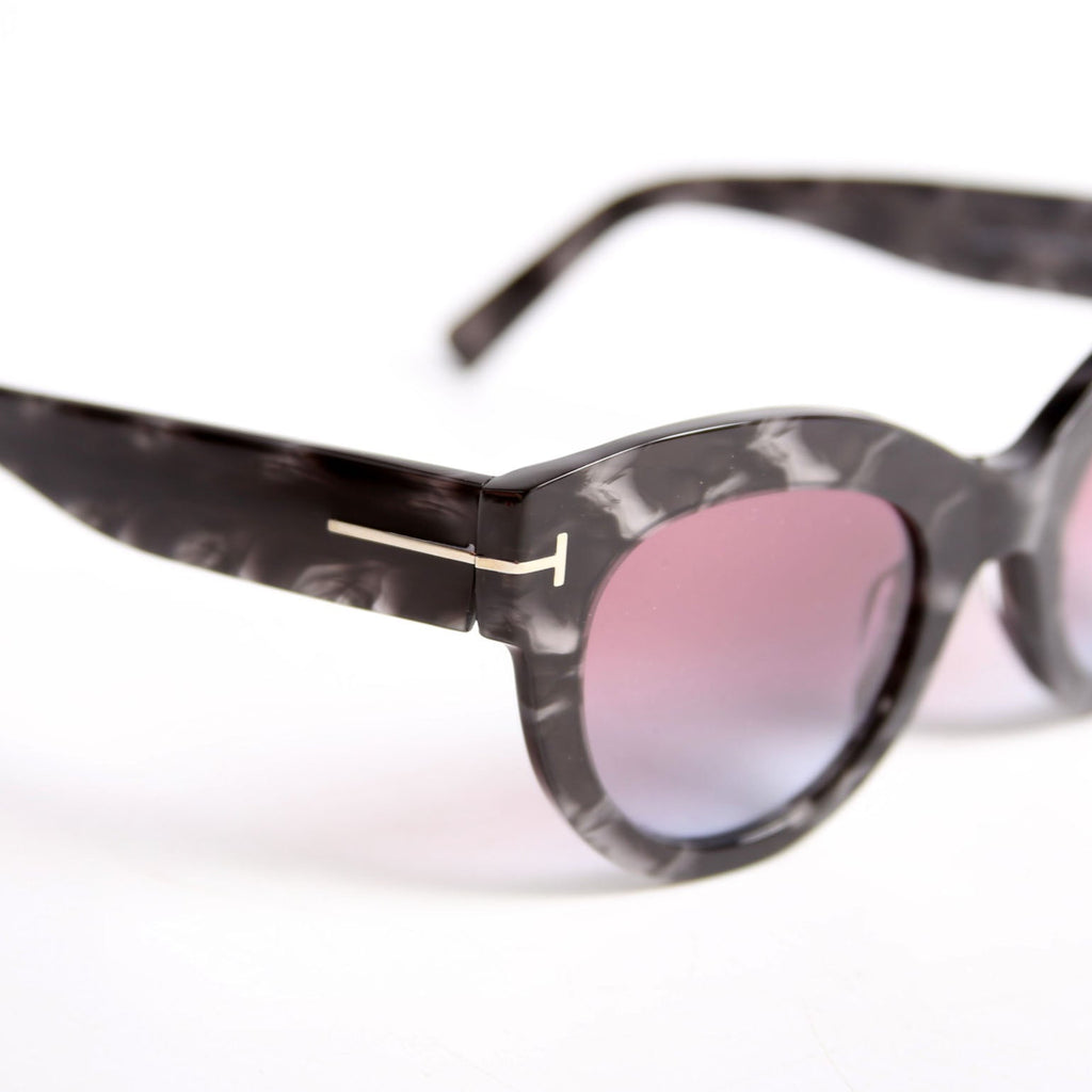 Lucilla TF1063 Cat Eye Sunglasses Black
