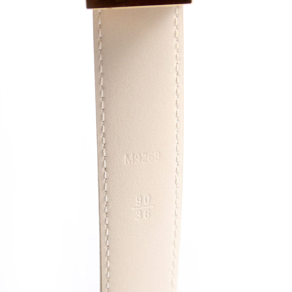 LV Initiales 25MM Damier Azur Belt Size 90/36
