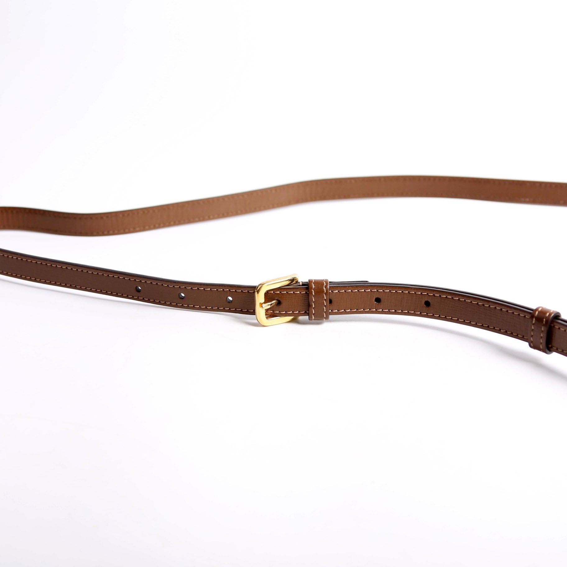760196 Horsebit 1955 GG Supreme Shoulder Bag Small Brown