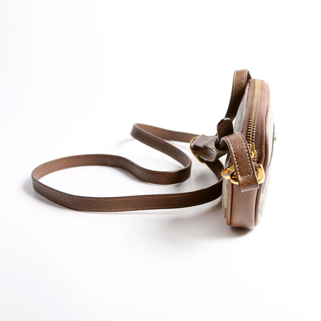 598664 GG Supreme Ophidia Mini Bag Brown