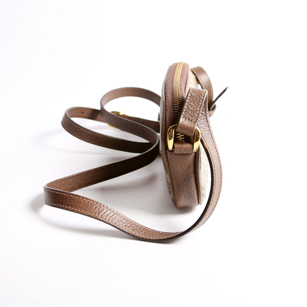 598664 GG Supreme Ophidia Mini Bag Brown