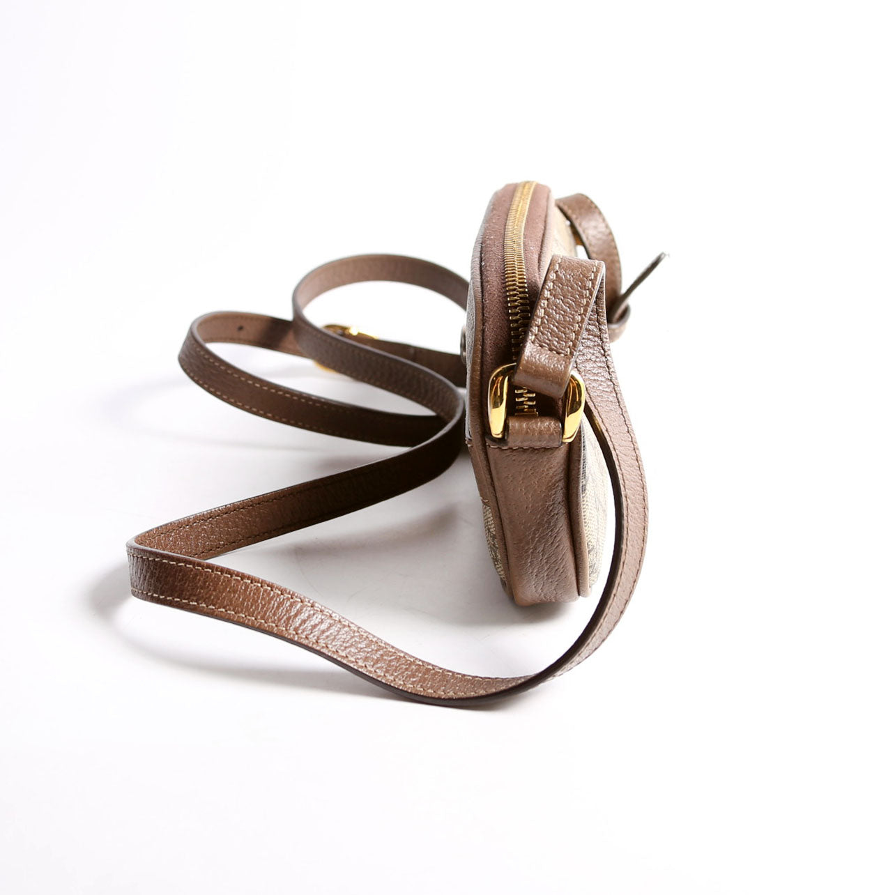 598664 GG Supreme Ophidia Mini Bag Brown