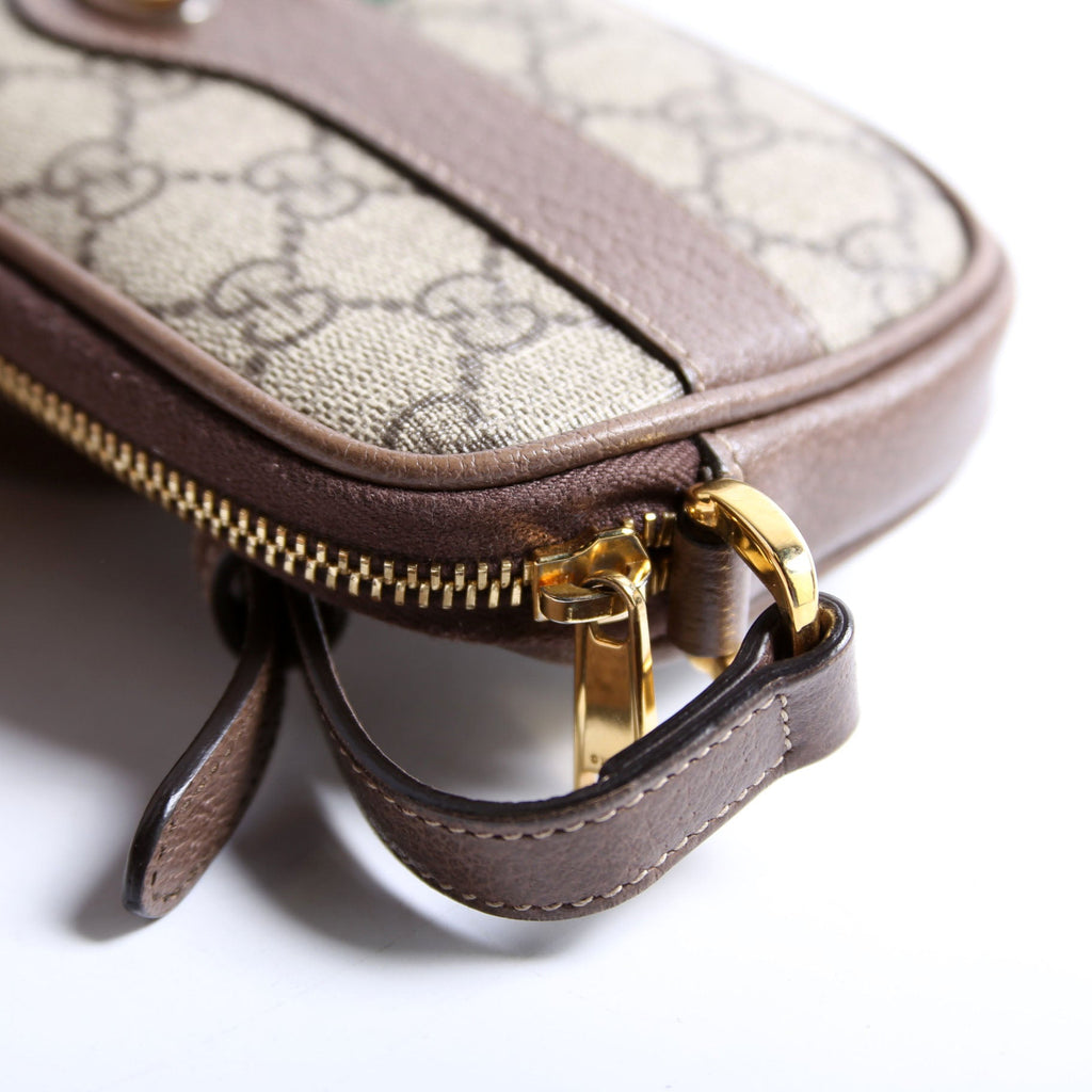 598664 GG Supreme Ophidia Mini Bag Brown