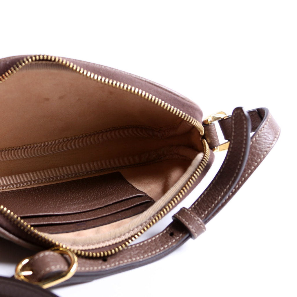 598664 GG Supreme Ophidia Mini Bag Brown