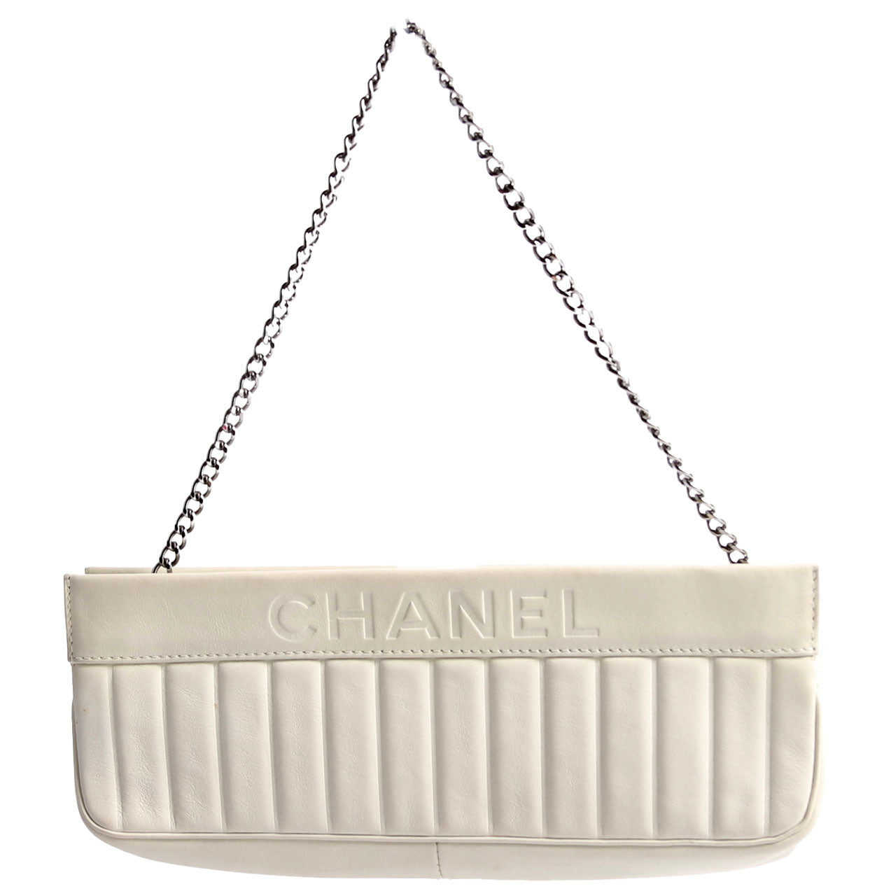 Vertical Quitl Lax Bag Small 8M Ivory
