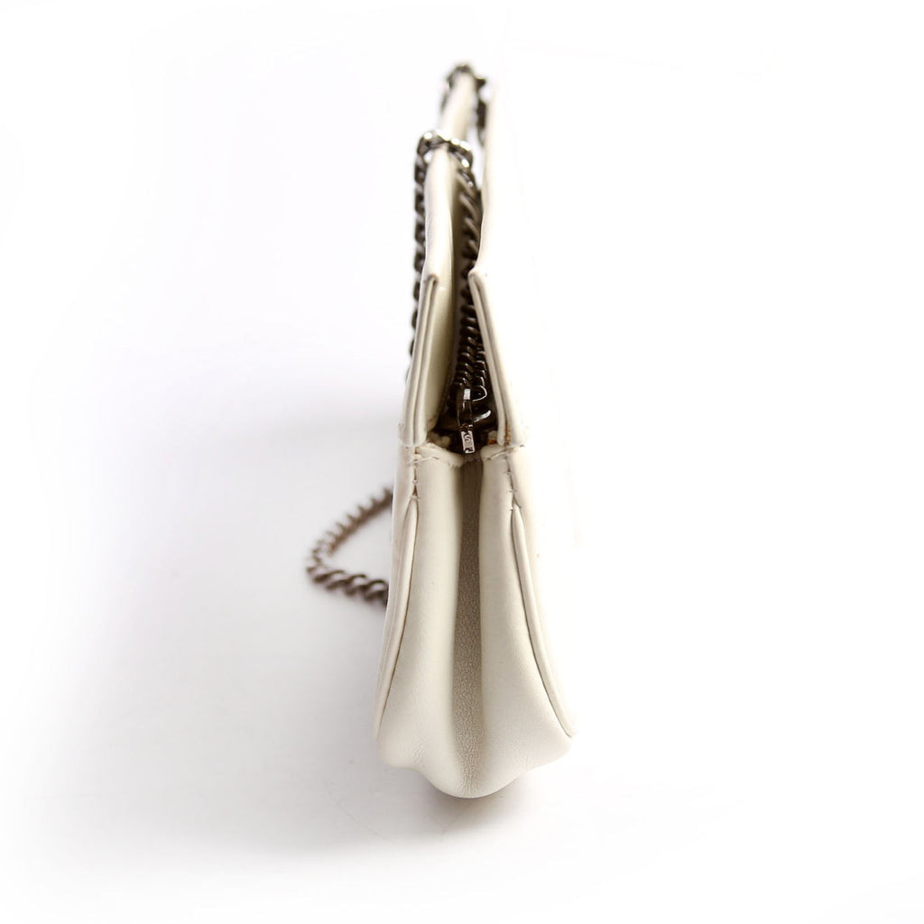 Vertical Quitl Lax Bag Small 8M Ivory