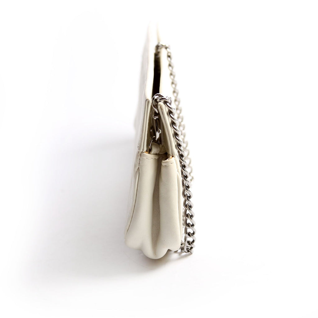Vertical Quitl Lax Bag Small 8M Ivory