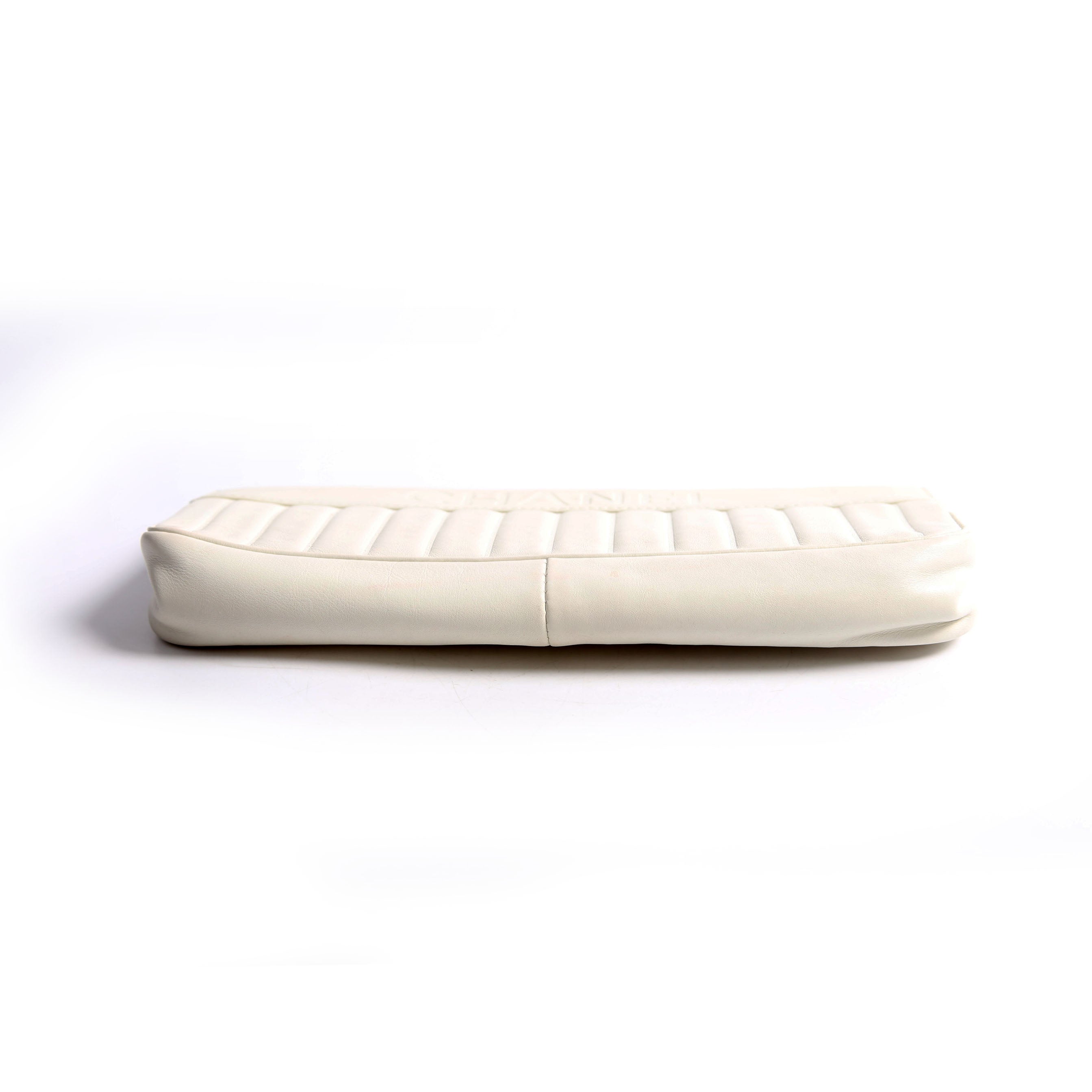 Vertical Quitl Lax Bag Small 8M Ivory