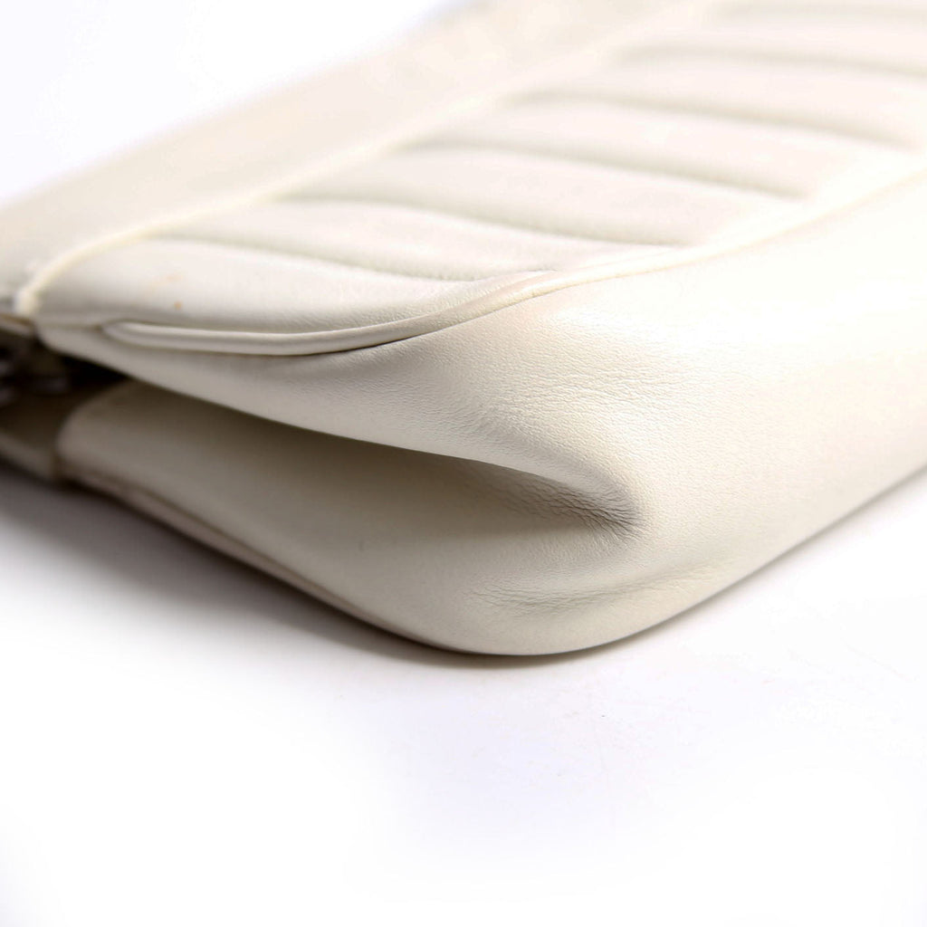 Vertical Quitl Lax Bag Small 8M Ivory