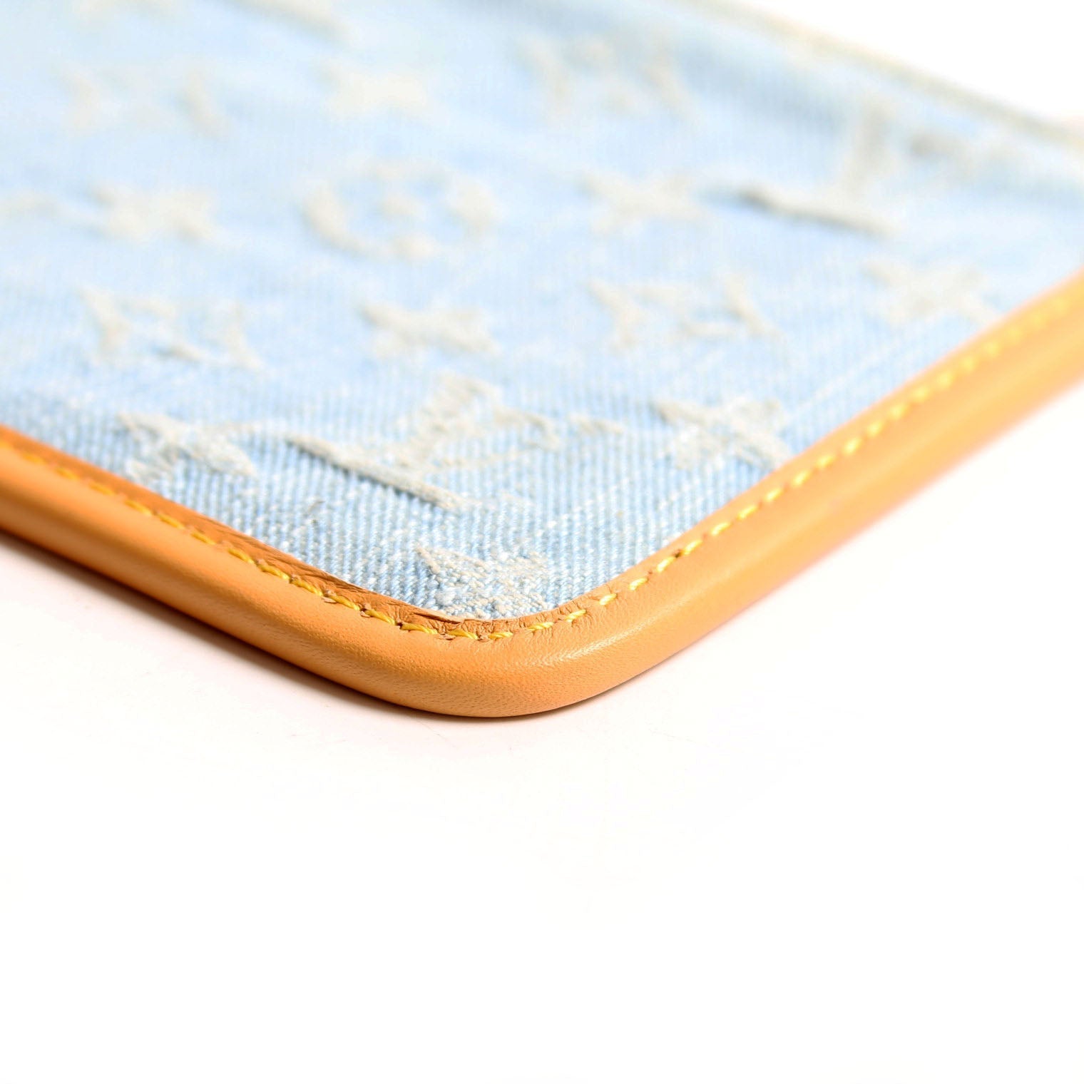 Pochette Only Carryall PM Denim Monogram Blue/Brown