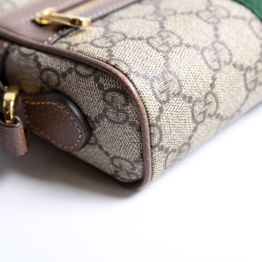 517350 GG Supreme Mini Ophidia Brown