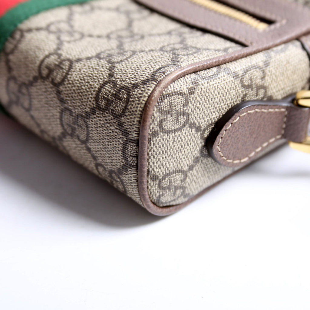 517350 GG Supreme Mini Ophidia Brown