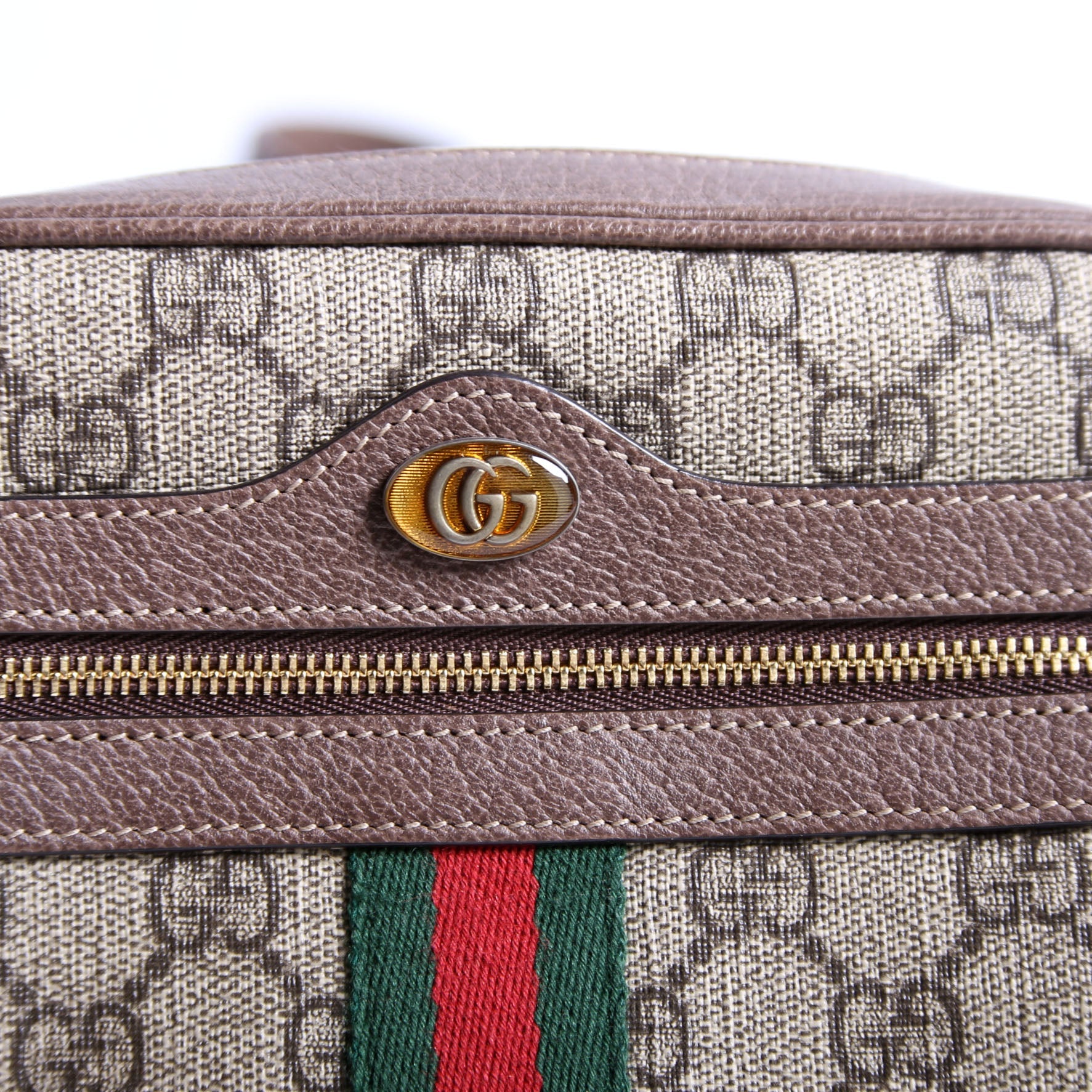517350 GG Supreme Mini Ophidia Brown