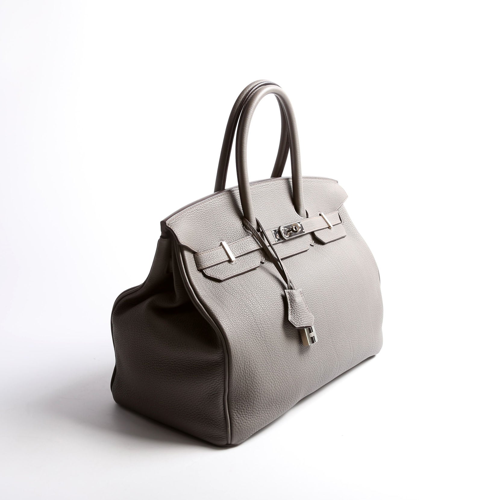 Hermes Birkin 35 Togo 2017 Etain/Palladium