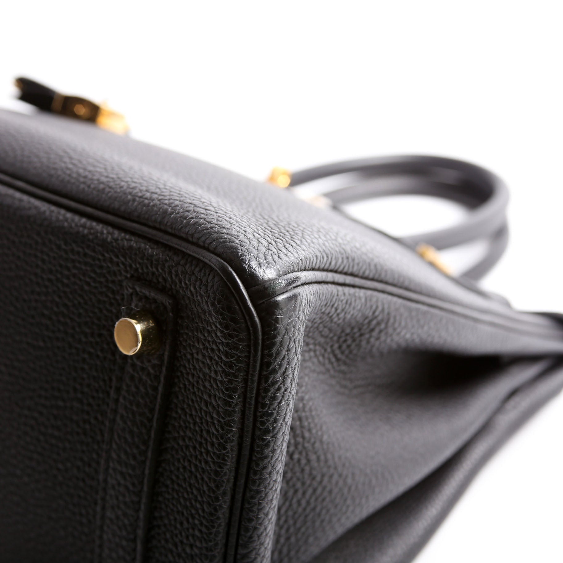 Birkin 30 Togo 2017 Black and Gold
